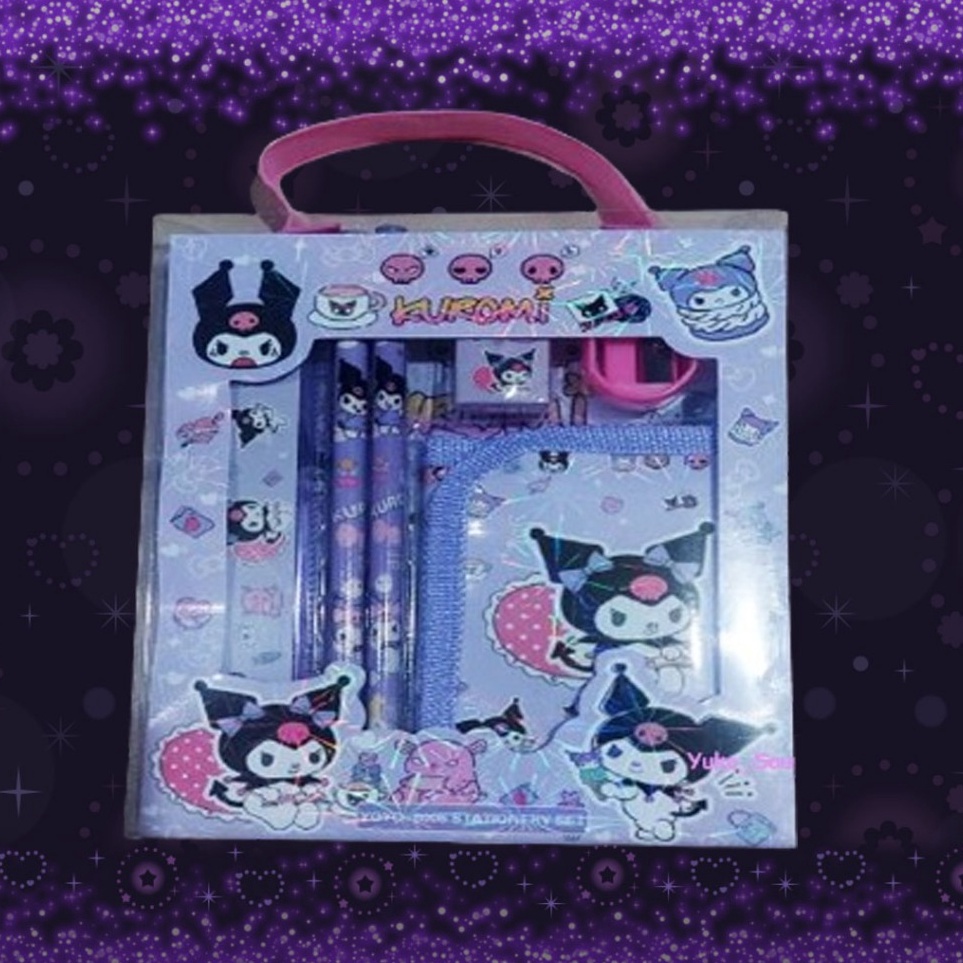 

Hemat Terkini Stationary Set Kuromi Paket Belajar Kuromi Alat Tulis Set Kuromi Sanrio Lengkap Dengan Dompet