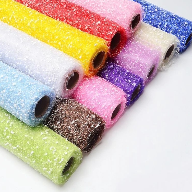 

Kirim Sekarang Roll Jaring Salju Snow Mesh Jaring Bouquet