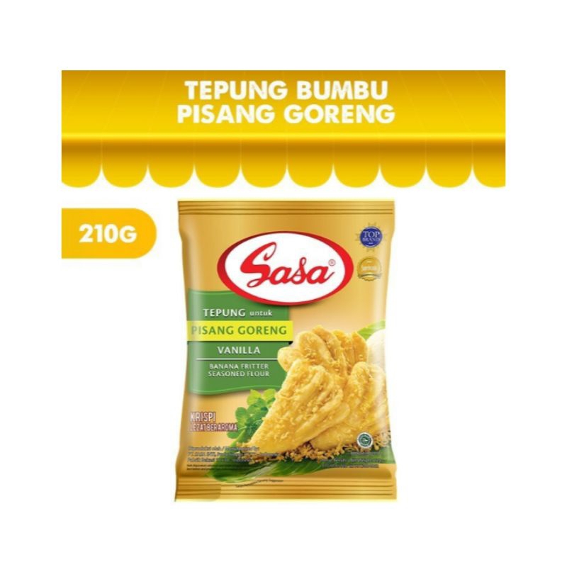 

Sasa Tepung Bumbu Pisang Goreng Vanilla 210g