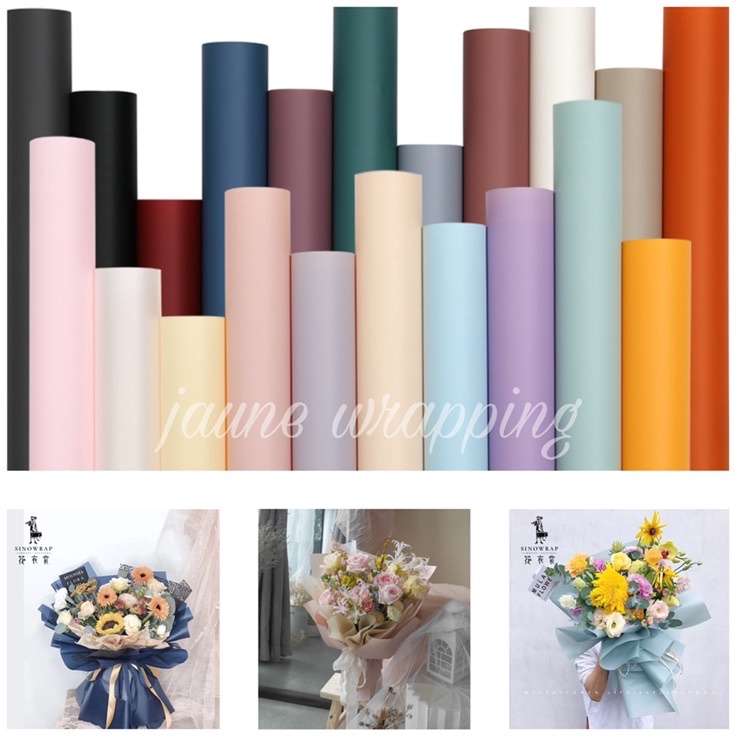 

Super Puas 1PAK2LEMBAR JAA Kertas Buket Bunga Flower Wrapping Paper Cellophane