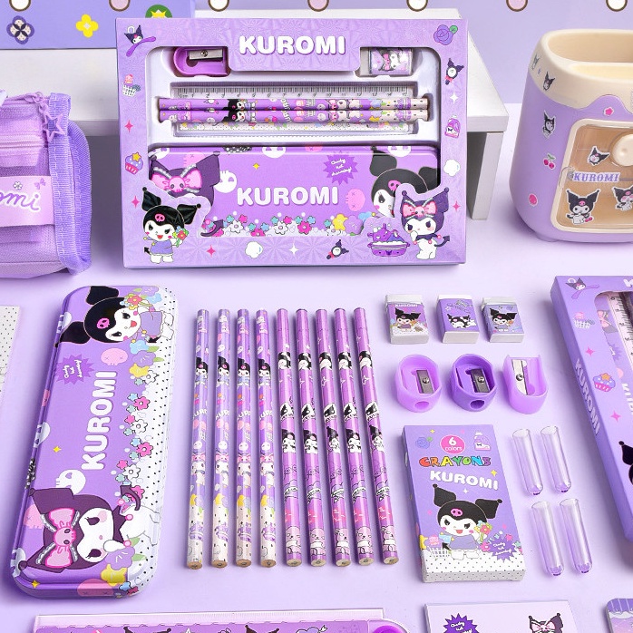 

Grosir Belanja SET ALAT TULIS SANRIO ISI TEMPAT PENSIL BUKU CATATAN MINI PENSIL RAUTAN PENGHAPUS DAN PENGGARIS