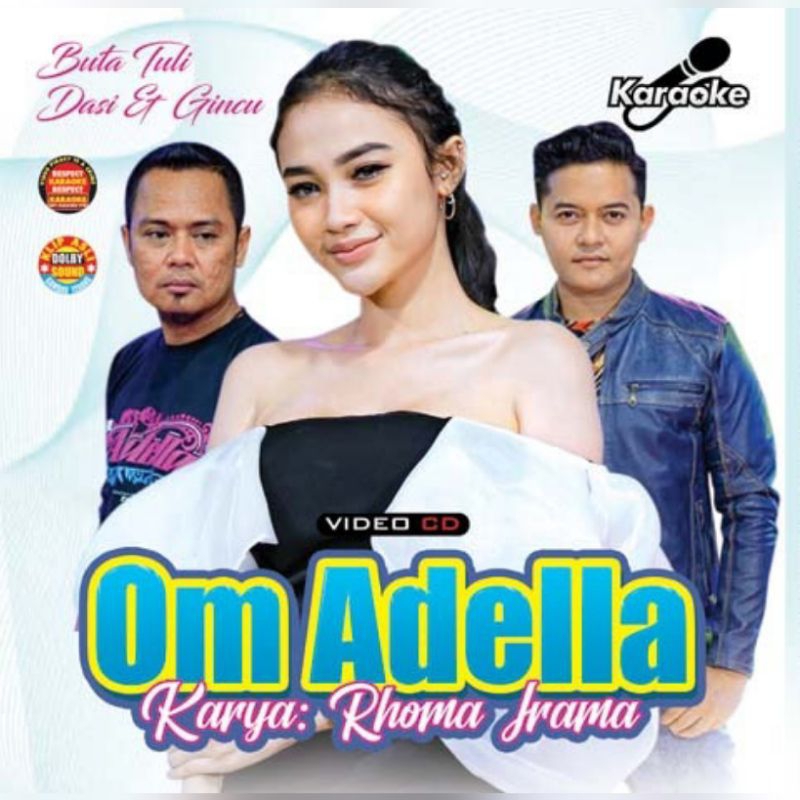 Kaset VCD Musik 11 Lagu Dangdut Koplo ADELLA Album Karya Rhoma Irama Pilihan Terpopuler