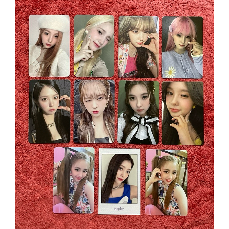 PHOTOCARD PC CHAEHYUN BAHIYYIH YESEO DAYEON XIAOTING KEP1ER OFFICIAL