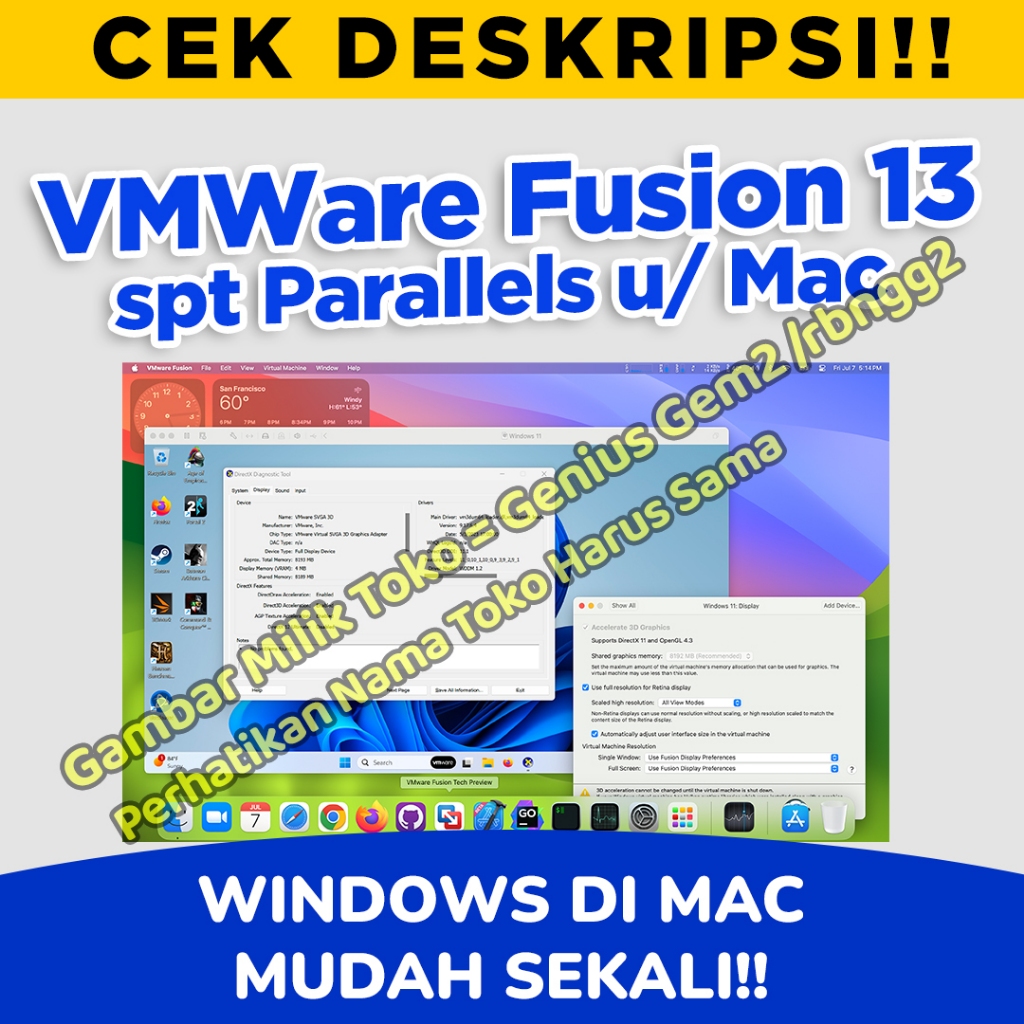 VMware Fusion 13 Parallels Desktop