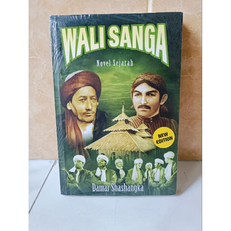 Buku original novel sejarah Wali Sanga Damar shasangka