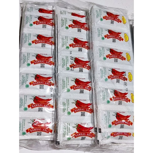 

1 Pak Sambal Nasional Sachet Stick 9Gr isi 24 Sachet