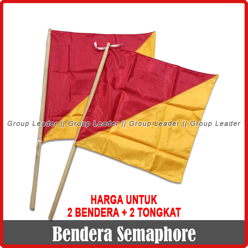 

Bendera Semaphore Pramuka / Stik semaphore / tongkat semapor / Semapur Pramuka