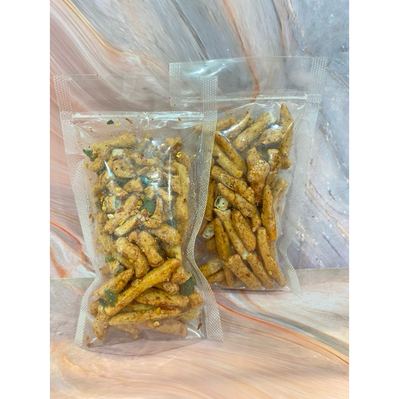 

Stik Basreng Pedas Daun jeruk 60gram