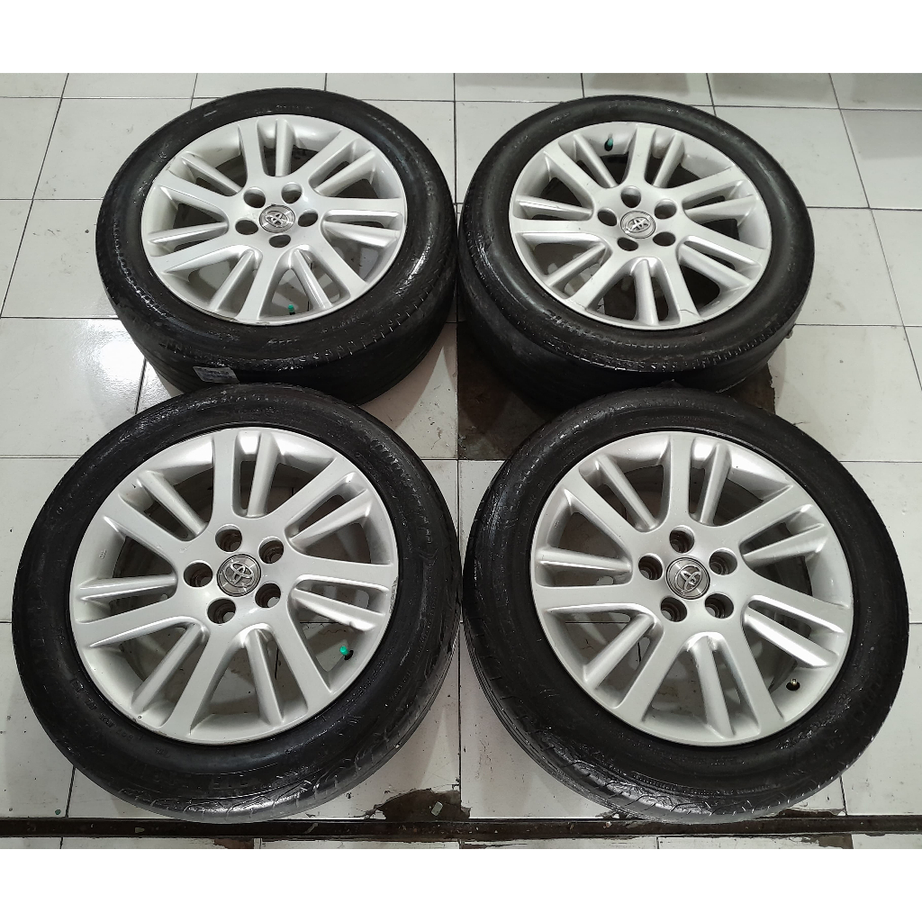 VELG MOBIL BEKAS COPOTAN STANDAR CAMRY RING 17 LOBANG 5X114,3 (BAN BONUS)