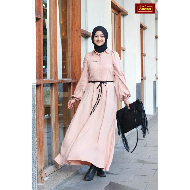 Abaya 240701 warna nude SALE