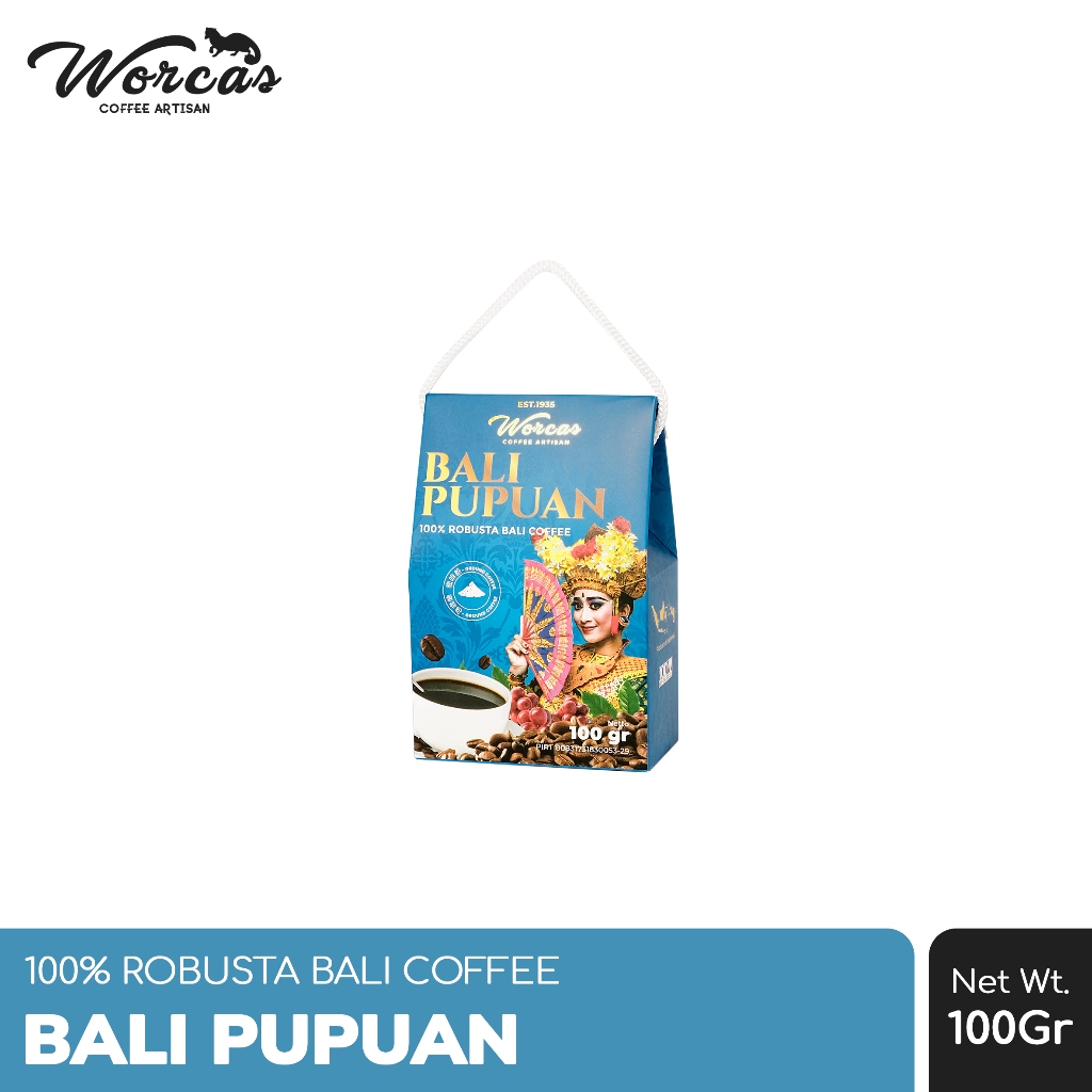 

WORCAS Bali Pupuan 100gr Robusta Coffee