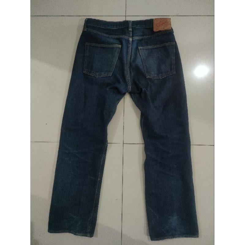 denime selvedge jeans pesanan