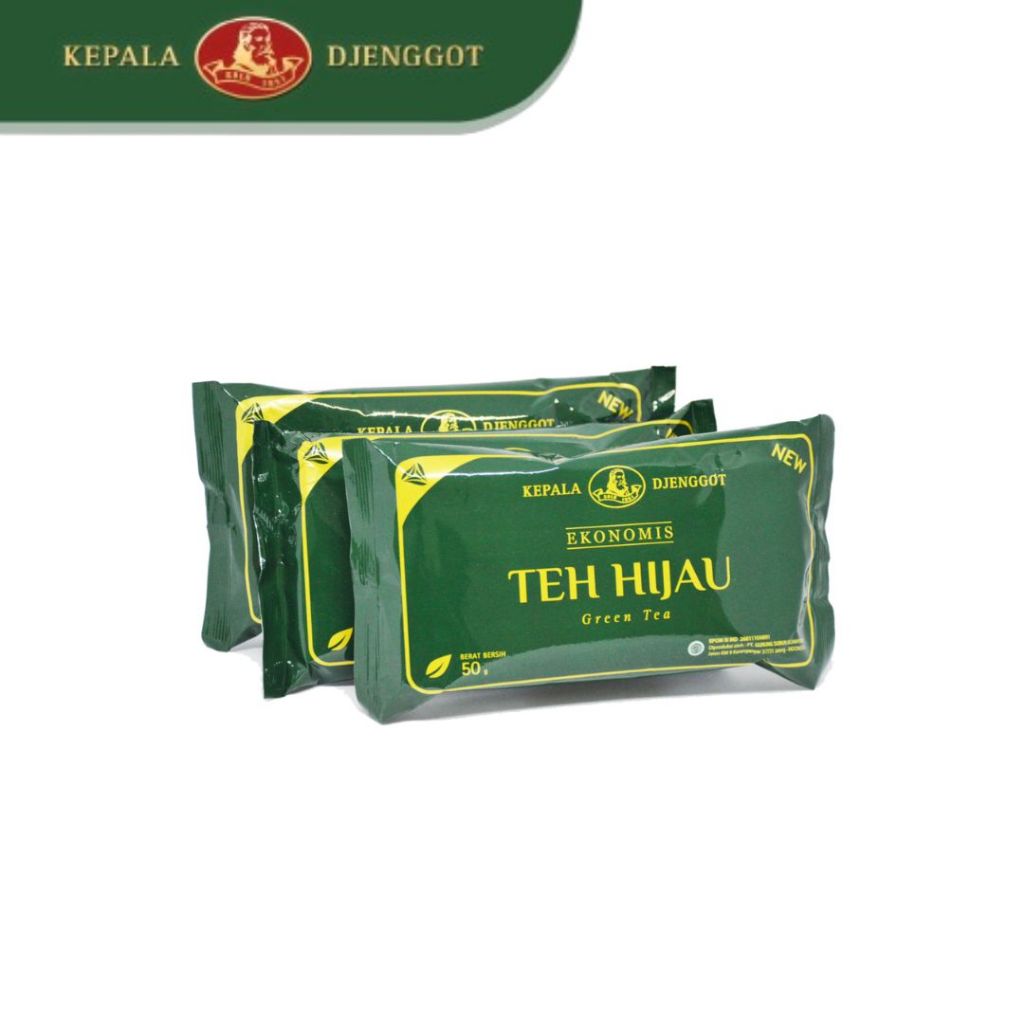 

Kepala Djenggot Teh Hijau Sachet Ekonomis 50 gr x 3 pcs
