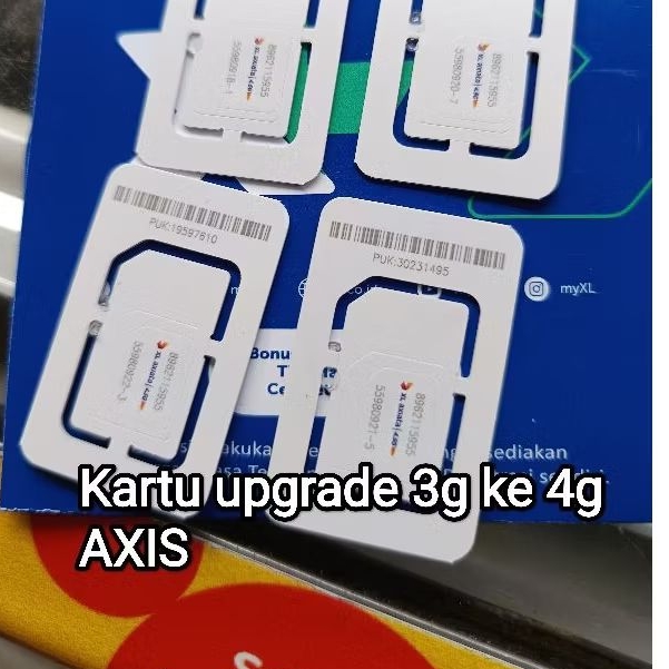 kartu upgrade 3g ke 4g AXIS