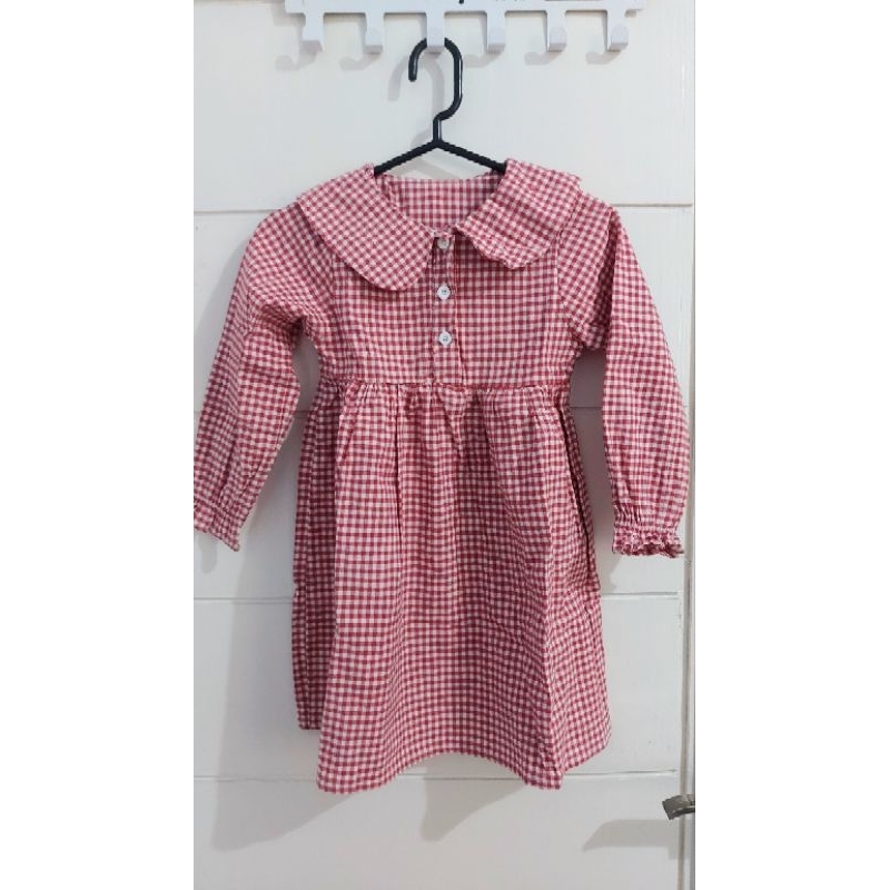 Baju dress tunik kelinci Anak 4 - 6 tahun Preloved