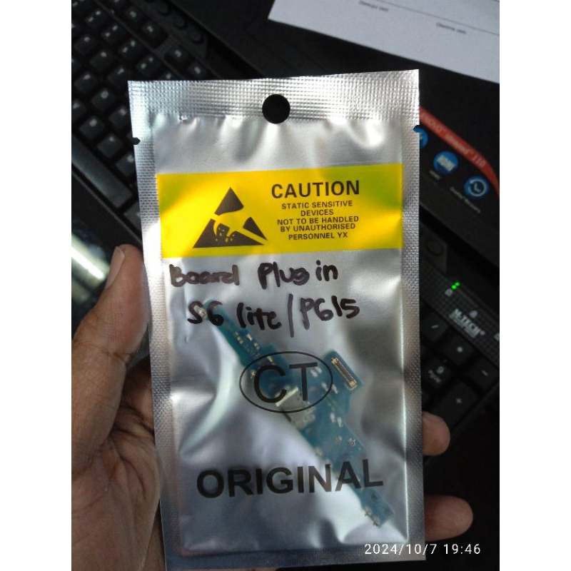 papan cas konektor charger samsung tab s6 lite p615 / papan cas konektor charger
