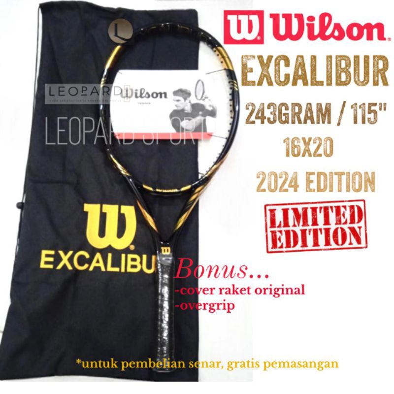 Raket Tenis Wilson Excalibur BLX II 243g 115" / Tennis Racket