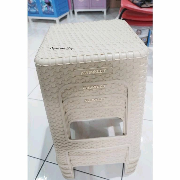 Kursi Plastik Napoly Murah - Kursi Bakso Murah - Kursi Makan Plastik - Medan