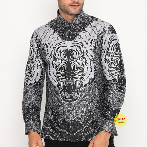 Carlos Moreno Kemeja Batik Pria - Tranggana