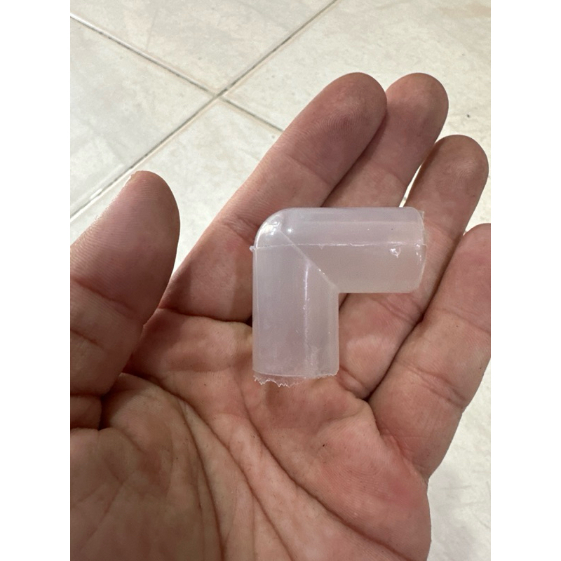 SAMBUNGAN PIPA AKURIUM TRANSPARAN MODEL L