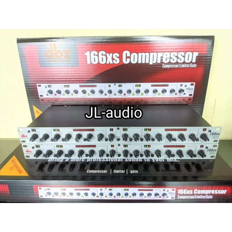 COMPRESSOR DBX 166XS / COMPRESSOR LIMITER WARNA SILVER / DBX 166 XS