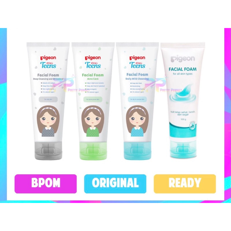 PIGEON Facial Foam / Sabun Muka