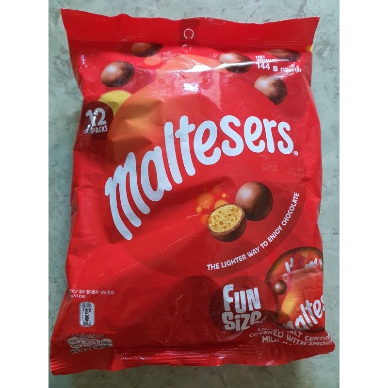 

Coklat Maltesers fun size Australia Milk Chocolate 144gr