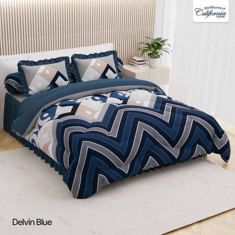 Bed Cover California Sprei Rumbai uk 180 dan 160 cm Etalase 3