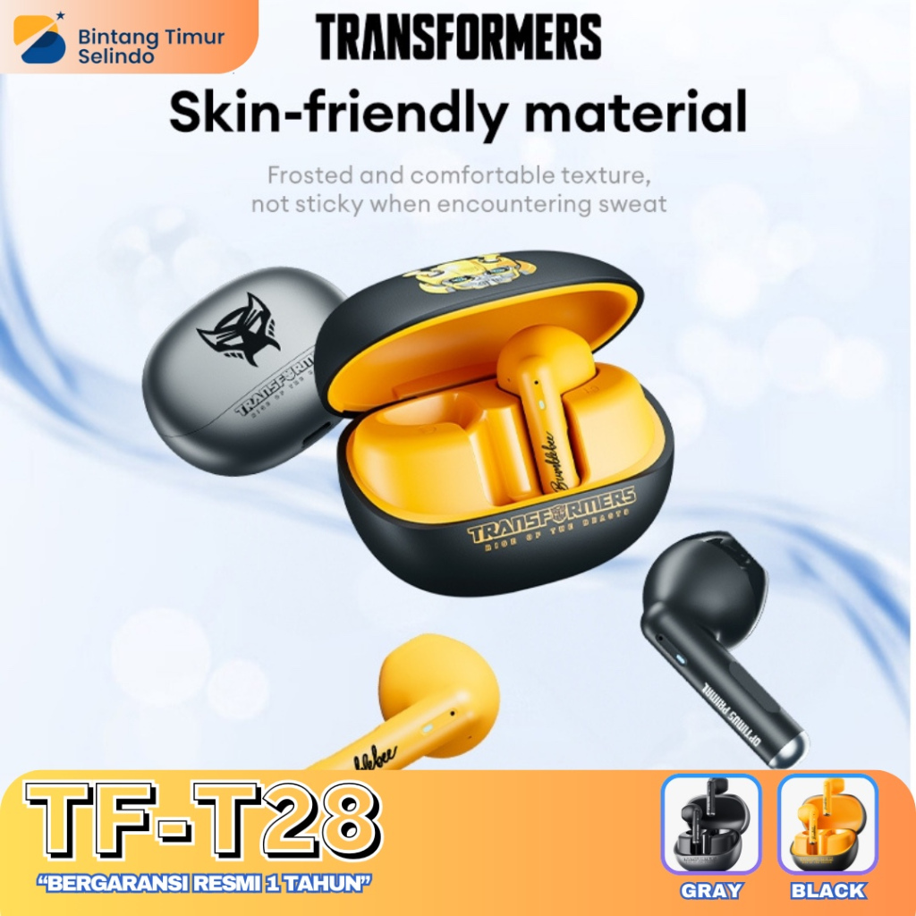 Transformers TF-T28 Tws Wireless Bluetooth Earphone Gaming Headsets