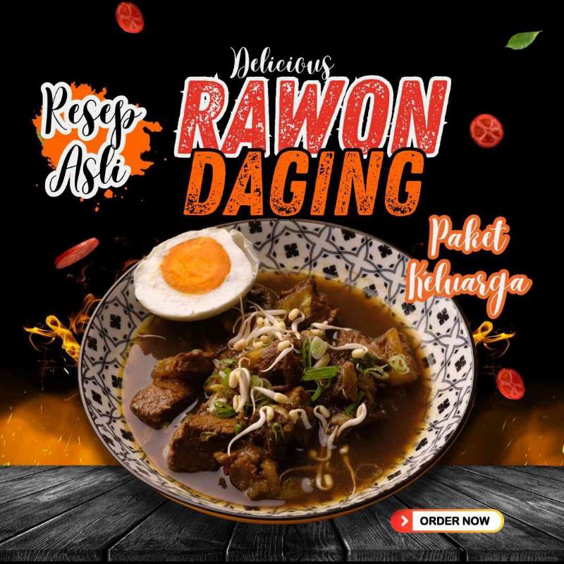 

Rawon Daging Special Paket Keluarga
