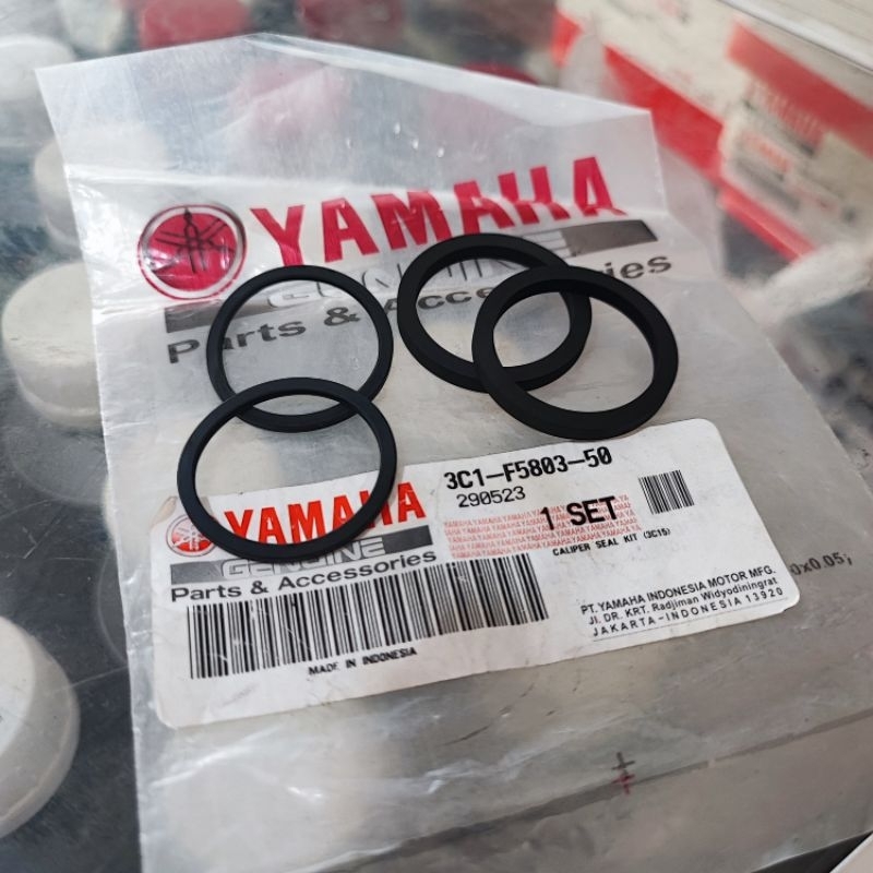 Oring Kaliper Rem Depan 3C1 Vixion Old New/Byson/ R15 Original Yamaha Genuine Part Isi 4 3C1-F5803-5