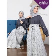 GAMIS DEWASA ETHICA AYUMI 274 GREY#