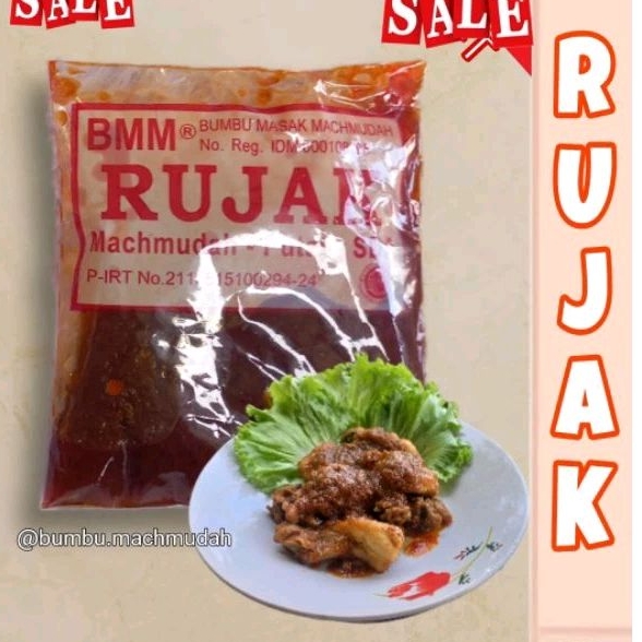 

Bumbu rujak machmudah BMM ayam bakar bumbu rujak