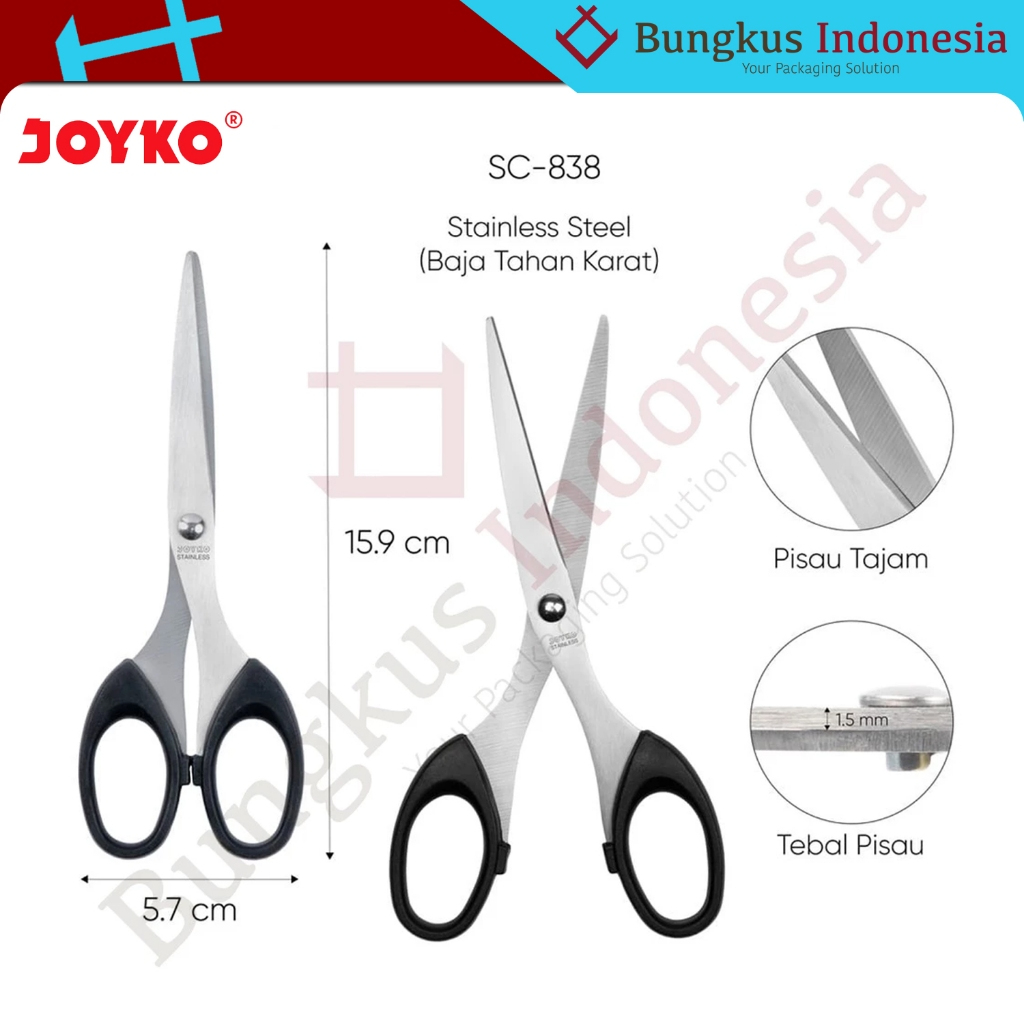 

Gunting Sedang Joyko SC-838