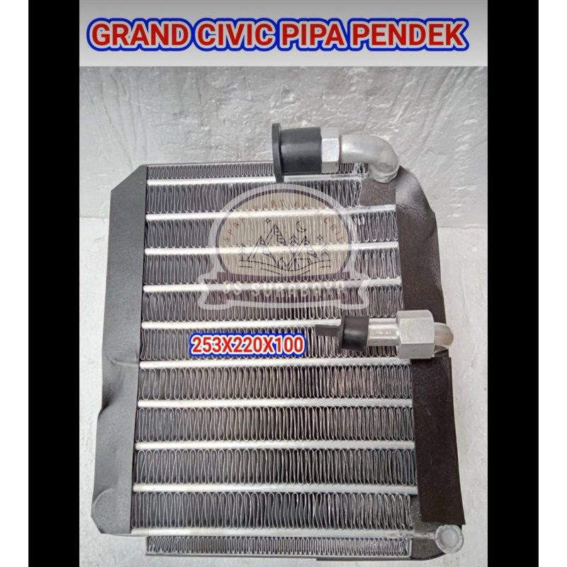 Evaporator Grand Civic pipa pendek Ac Mobil Evap Cooling Coil (Baru/New)