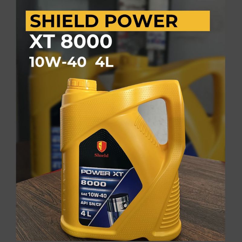 OLI MESIN MOBIL SHIELD POWER XT 8000 SAE  10W-40  4L