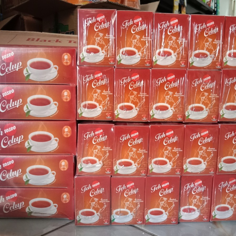 

1 Pak Teh Celup Sosro Isi 10 Kotak x 30 Kantung x 60 Gr