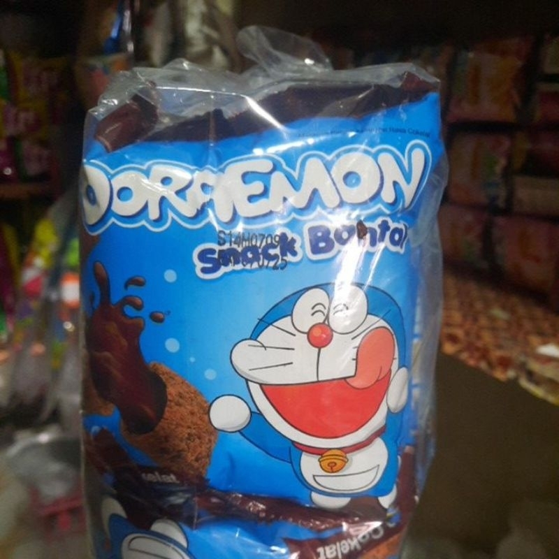 

snack doraemon bantal isi 10 pcs