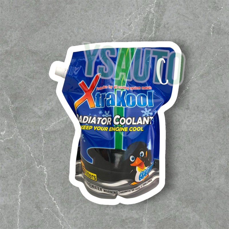XTRACOOL RADIATOR COOLANT 2.5LITER WARNA HIJAU