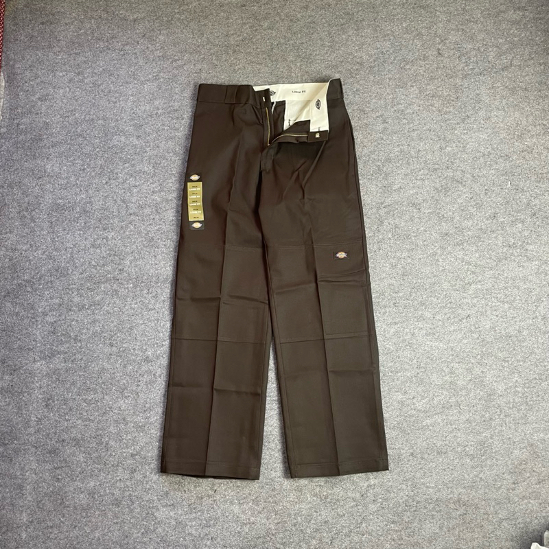 DICKIES DOUBLE KNEE 85283 DARK BROWN