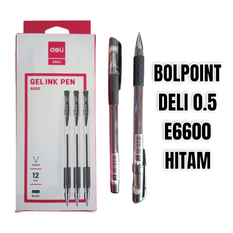 

Bolpoint Deli 0.5 E6600 Hitam