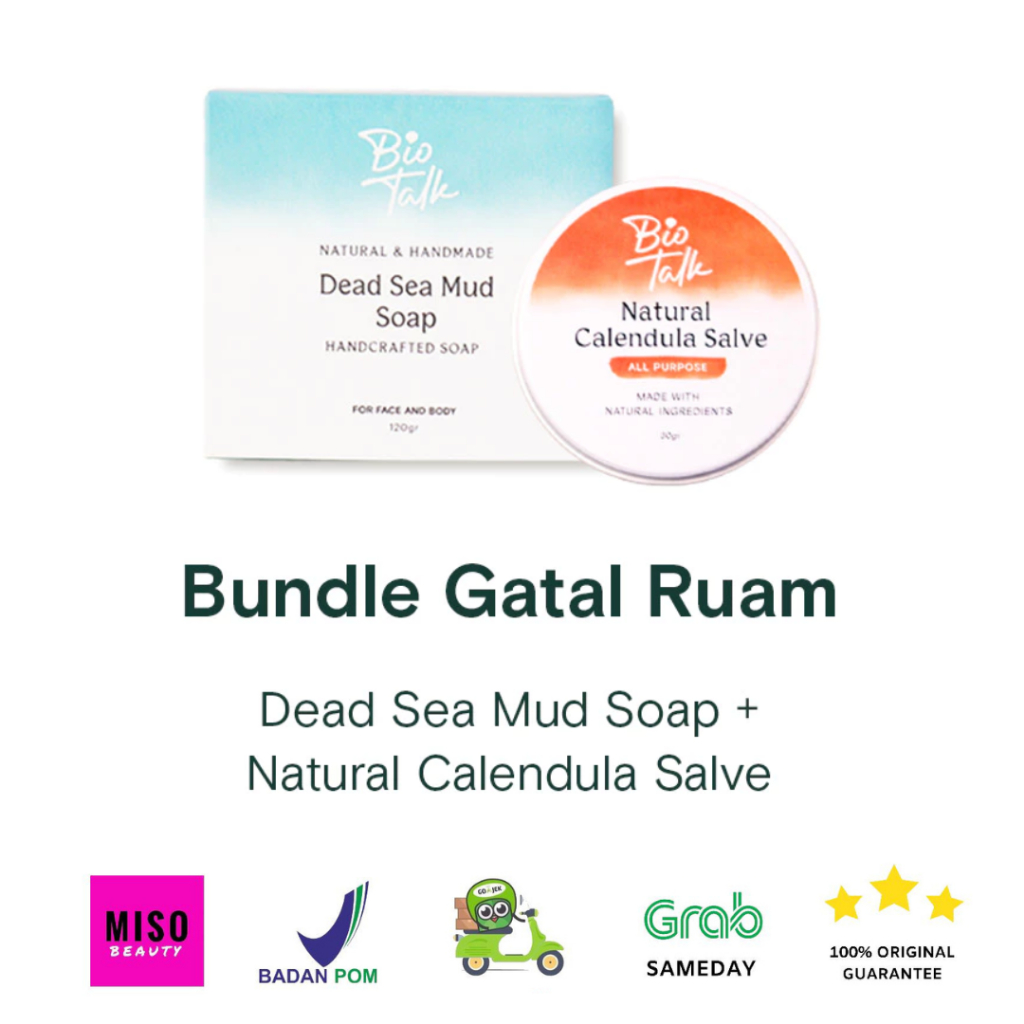Biotalk Bundle Gatal dan Ruam | Salep Sabun Melembapkan Bagus Untuk Kulit Gatal Alergi Iritasi Ruam