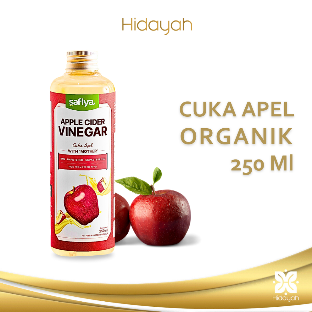 

Cuka Apel Safiya 250 Ml Original Apple Cider Vinegar Diet Detox Organik