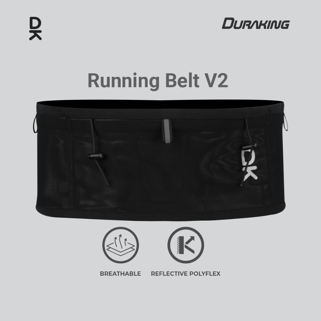 Duraking Sabuk Lari Aksesoris Olahraga - Sport Act Running Belt V2