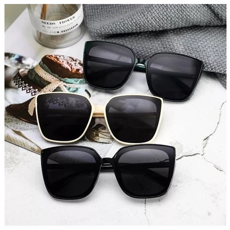 KACAMATA WANITA FASHION KACA MATA KOTAK SUNGLASSESS KACAMATA AKSESORIS FASHION KOREA KEKINIAN | BJB 