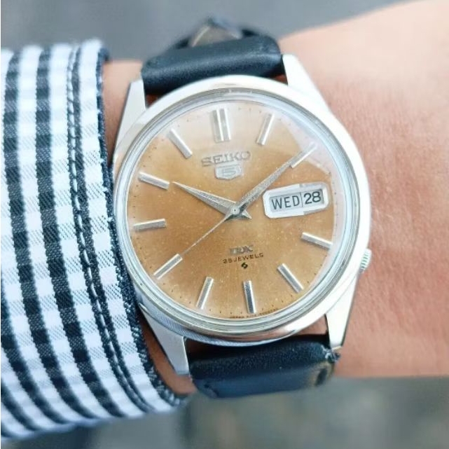 Jam Tangan Seiko 5 Automatic DX Tropical Dial