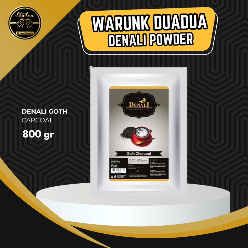 

Denali Goth Carcoal 800 gr - Denali Powder