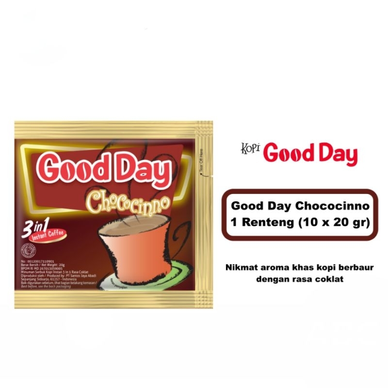 

Good Day Chococinno 10pcs