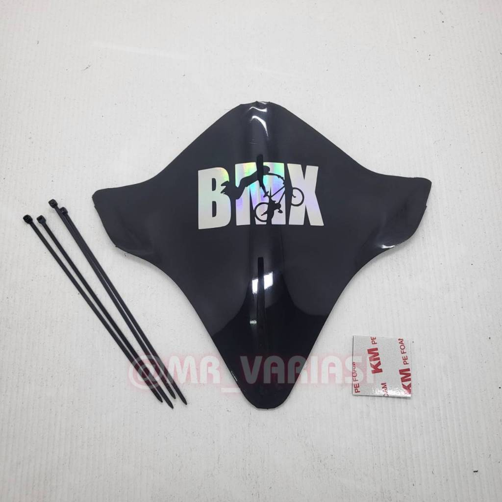 VISOR SEPEDA BMX + STIKER HOLOGRAM BMX - HOLOGRAM