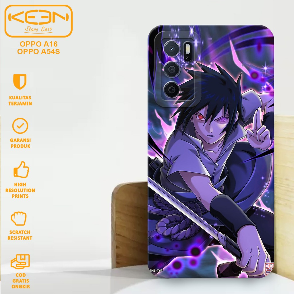 Case Hp Oppo A16/Oppo A54S - Casing Hp Oppo A16/A54S Motif Naruto - Case Procamera - Softcase Hp Opp